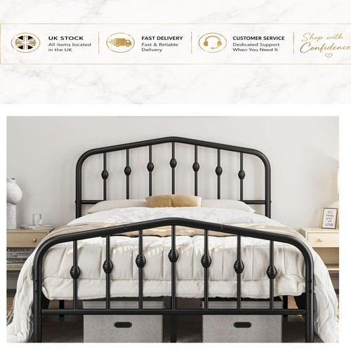 4ft6 double platform - platform, bed