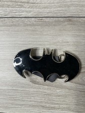 Men's Belt Buckle Novelty DC Superhero Batman Black Logo