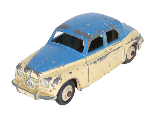 Dinky rover 156 cream blue - dinky,