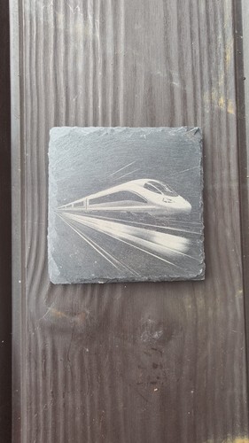 Slate coaster - slate,