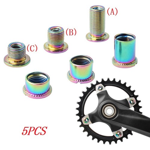 5pcs chainring nuts - , road