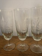 3 Vintage 1950s Short Stem