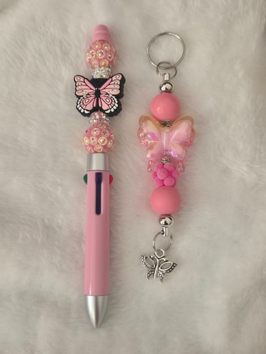 Handmade butterfly biro pen - butterfly,