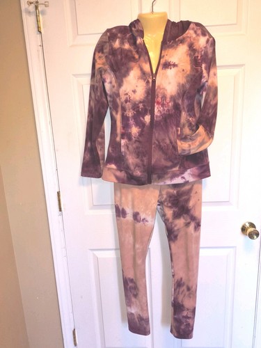 Women tie dye - 2pc, zip