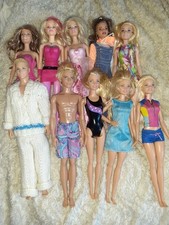 10 x Barbie Dolls bundle