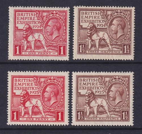 1924 1925 wembley - gb, sets