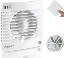 AIROPE -150 mm Fan, Extractor Fan with Check Valve + Integrated Mosquito Net