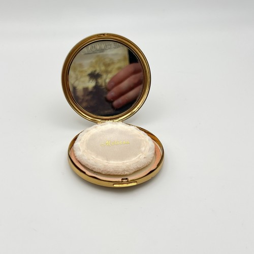 Vintage melissa compact mirror - melissa,