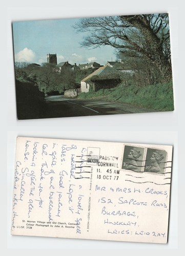 Postcard merryn village - postcard, st.