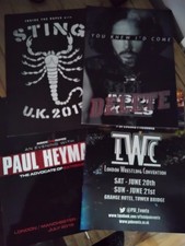 WWE COLLECTION OF PROGRAMMES
