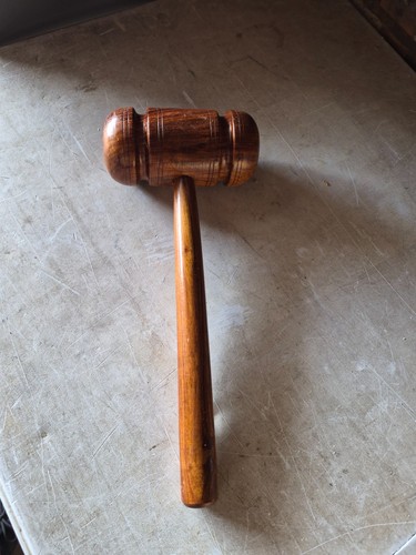 Wooden gavel auctioneers - wooden,