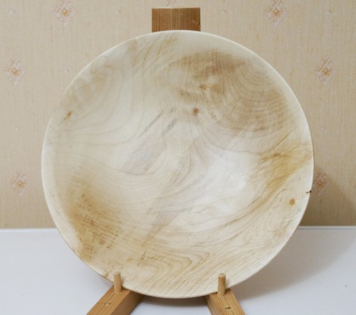 Hand turned sycamore wooden - hand,