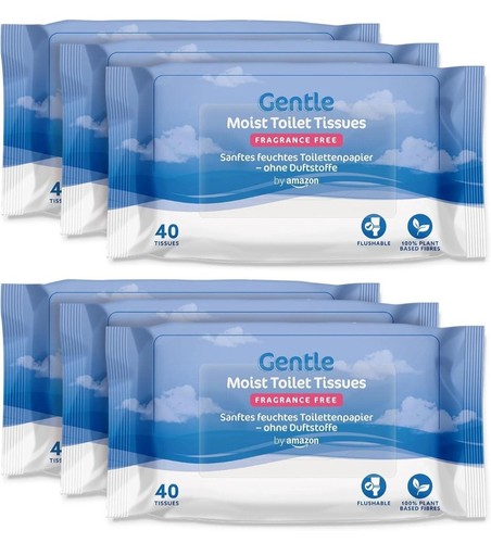 Flushable moist toilet tissues - flushable,
