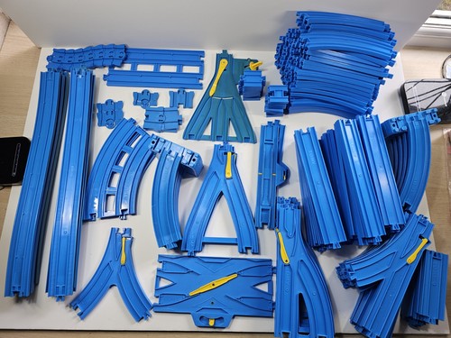 Tomy trackmaster blue track - trackmaster,