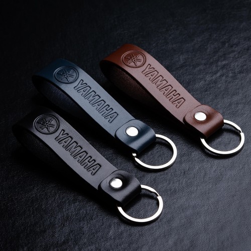 Yamaha leather keyring - yamaha,