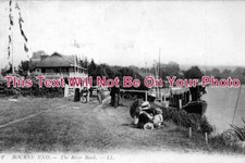 The river bank - -,