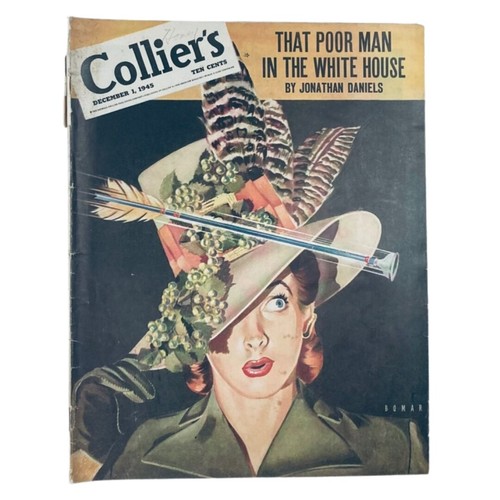 Vtg collier magazine - vtg,
