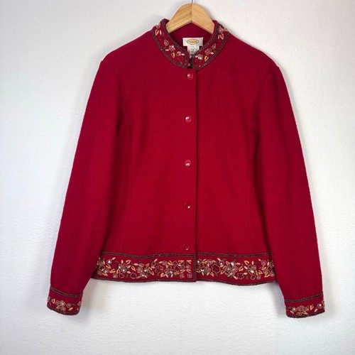 Vintage talbots red boiled - vintage,