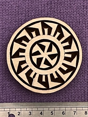 Indian wood block - indian,