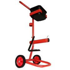 PALLET STRAPPING TROLLEY ON