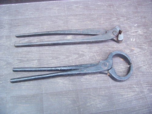 Pair vintage blacksmiths - blacksmiths,