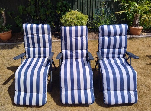 Sunbeds 3 frames used - b&q,