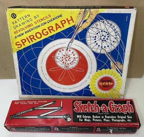 Vintage 1960s spirograph and - vintage,
