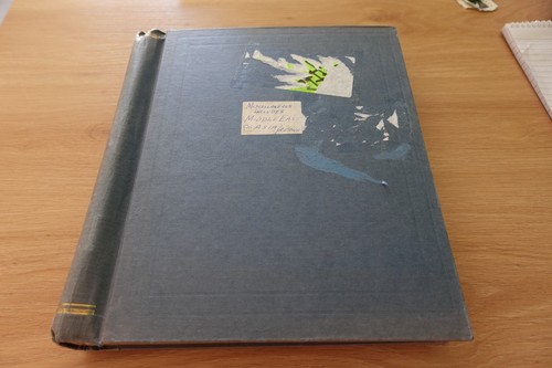 Stamp album with asia - album,
