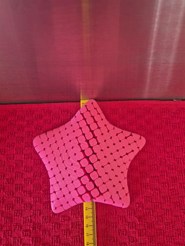 Printed articulated pink - 3d,