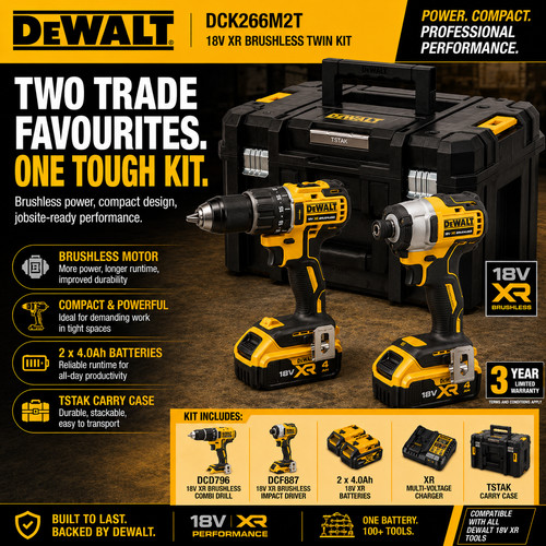 Dewalt dck266m2t 18v - dck266m2t,