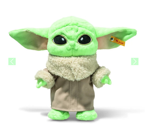 Steiff grogu plush 25cm galaxy - steiff,