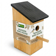 Bird Nesting Box Wooden Garden