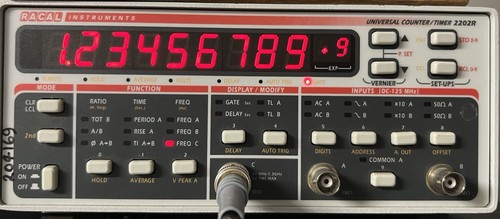 Racal 2202r rubidium - 2202r, frequency