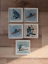 Vintage Ornamin Inuit Coasters