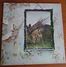 Led Zeppelin Vol 4 Vinyl Album Early Press Great Condition