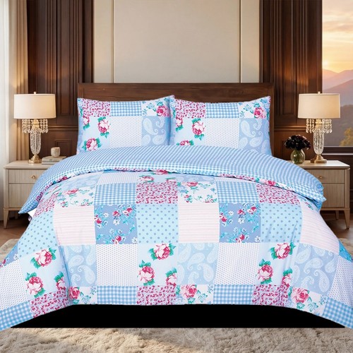 Duvet quilt cover floral - quilt,