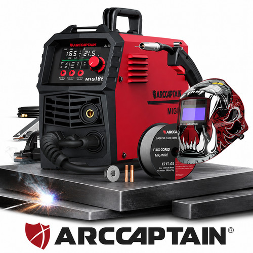Arccaptain 165a mig welder - 165a, 4