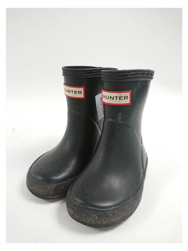 Hunter kids black wellington - hunter,