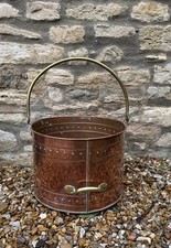 Vintage Copper & Brass Bucket