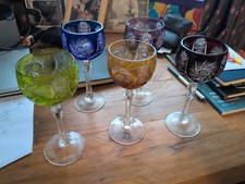 Vintage 5x Bohemian Crystal