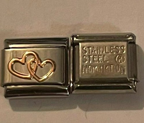 Nomination silver charm - silver, with