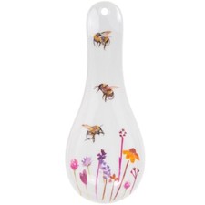 LEONARDO BUSY BEE MELAMINE TEA BAG SPOON REST HOLDER