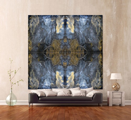 Stone gold abstract canvas - stone, 4