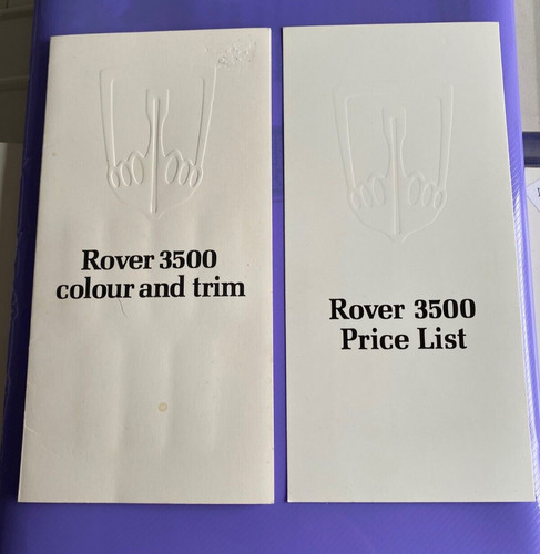 Rover sd1 3500 colour - rover, &