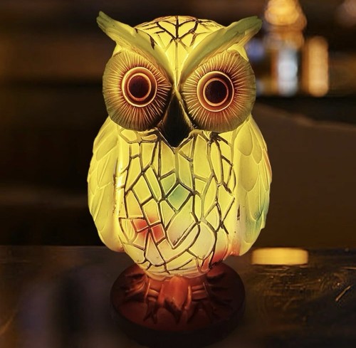 Owl table lamp bedside - owl,