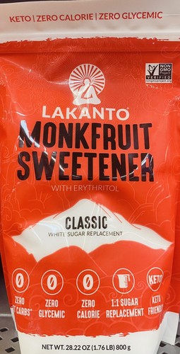 Lakanto monkfruit sweetener - lakanto,