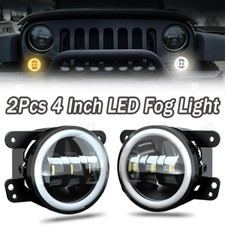 Pair LED Front Bumper Fog Light Bulb For Opel Vauxhall Astra H Mk5 VXR 2004-2010