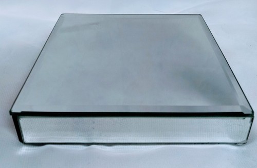Cube beveled mirror box - cube,