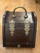 Wooden Antique Coal Box