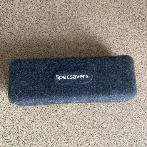 Specsavers black glasses - black, case
